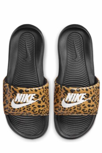 خرید مستقیم از ترکیه و ترندیول دمپایی زنانه برند نایک Nike با کد CN9676-700Leopard